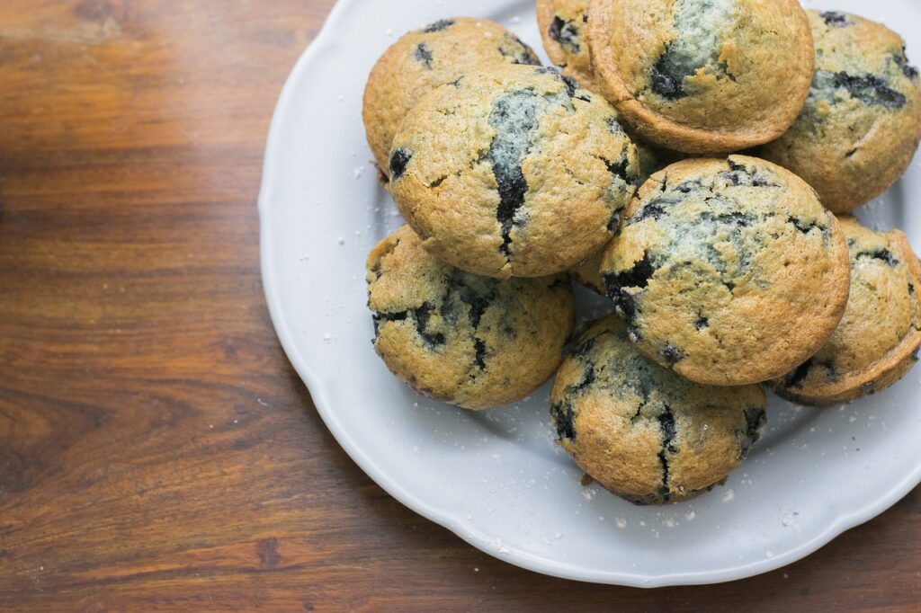 Mary Berry's Blueberry Muffin 