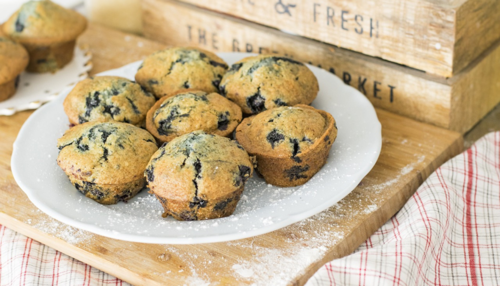 Mary Berry's Blueberry Muffin